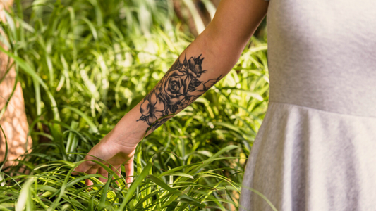 How long does Jagua sticker tattoo's last?